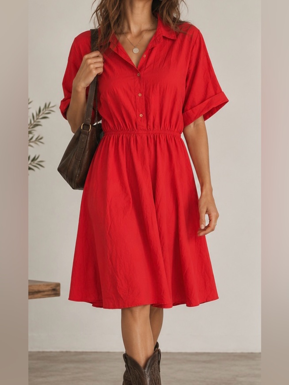 The American Shirt Dress - Dress
